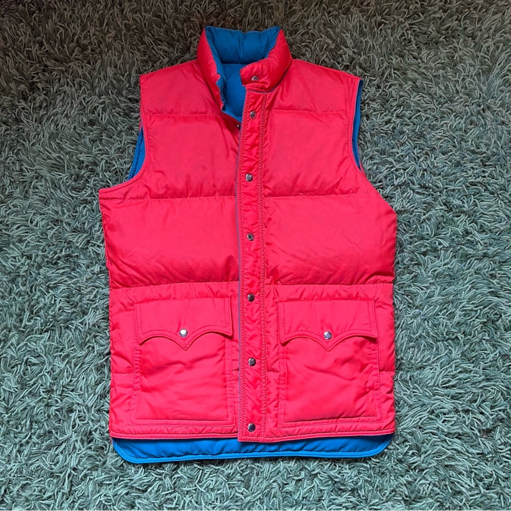 80’s Reversible Puffer Hunting Vest